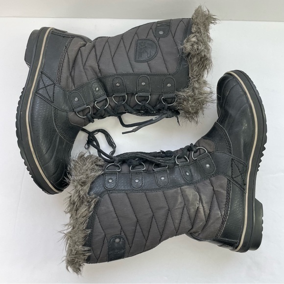 Sorel Black Tofino Lace Up Winter Boot - Picture 5 of 16